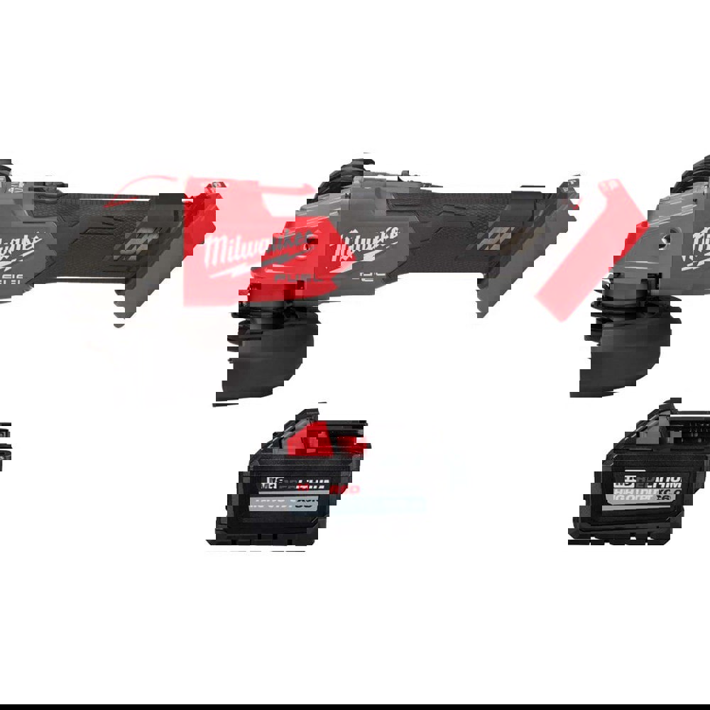 Angle & Disc Grinders; Wheel Diameter (Inch): 4-1/2 ; Voltage: 18.00 ; Spindle Size: 5/8-11 ; Speed (RPM): 8500 ; Brushless Motor: Yes ; Batteries Included: Yes